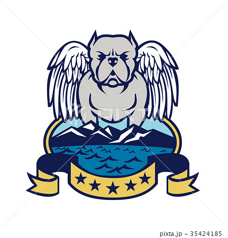 American Bully Dog Angel Wings Island 35424185