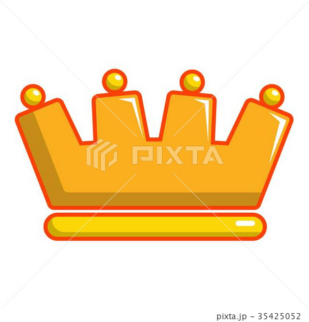 Baron crown icon, cartoon style Baron crown icon, cartoon style 35425052