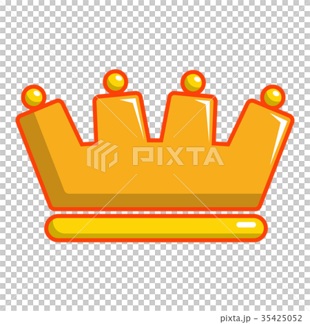 Baron crown icon, cartoon style Baron crown icon, cartoon style 35425052