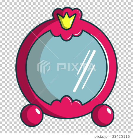 Princess mirror icon, cartoon style Princess mirror icon, cartoon style 35425116