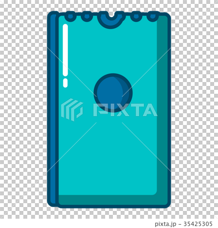 Dry napkins pack icon, cartoon style 35425305