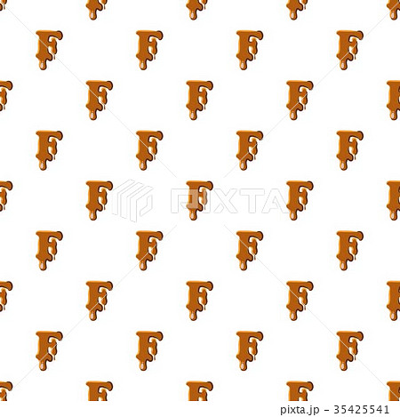 Letter F from caramel pattern 35425541