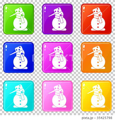 Snowman set 9 Snowman set 9 35425798