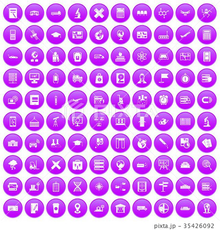 100 globe icons set purple 100 globe icons set purple 35426092