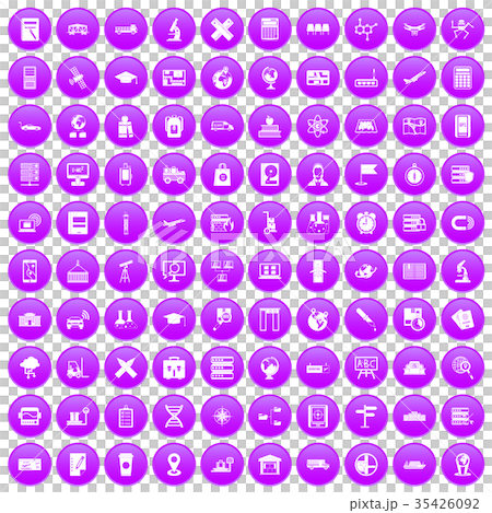 100 globe icons set purple 100 globe icons set purple 35426092