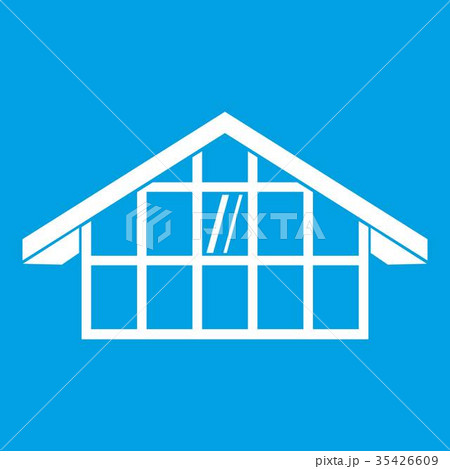 Warehouse icon white Warehouse icon white 35426609