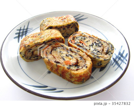 ひじき入りのおいしい卵焼き 35427832