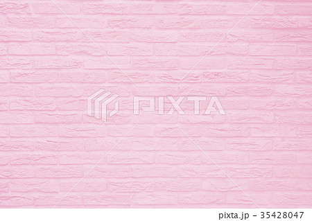 レンガ背景素材テクスチャー ピンクの写真素材