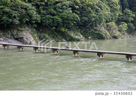 四万十川の沈下橋 35430602