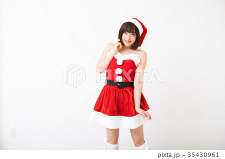 女性 サンタクロース 女性 サンタクロース 35430961