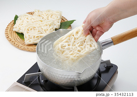 冷凍うどん調理 35432113