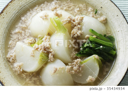 かぶのそぼろ煮4 かぶのそぼろ煮4 35434934