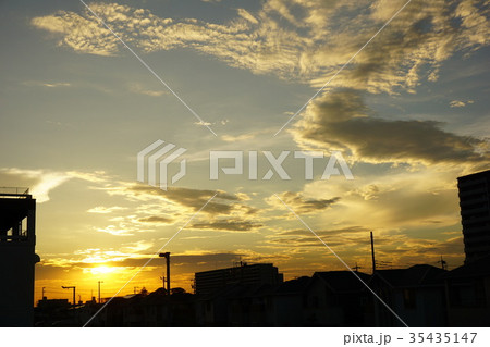 夕暮れ 35435147