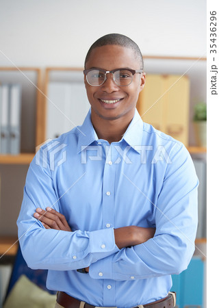 Confident entrepreneur 35436296