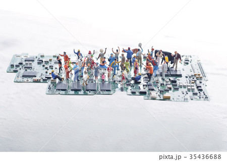 コンピューターと人間 35436688