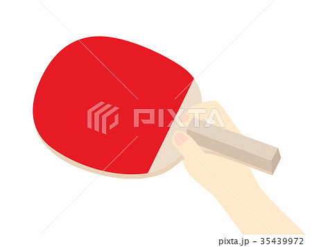 卓球ペンラケットのイラスト素材 35439972 Pixta