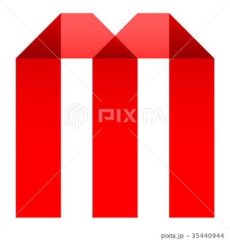 Font folded paper letter 35440944