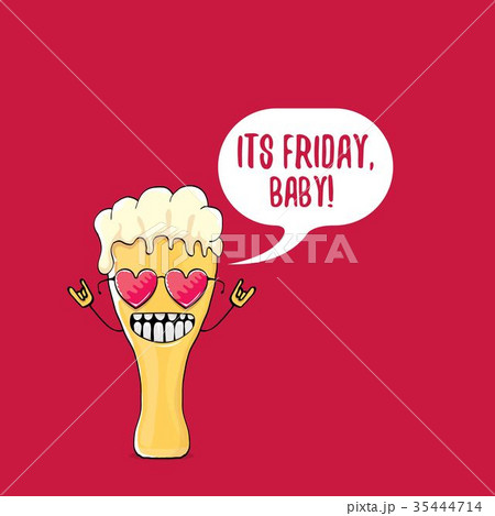 Its friday baby vector concept illustration with Its friday baby vector concept illustration with 35444714