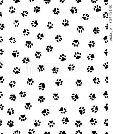 prints of dog paw 35445140