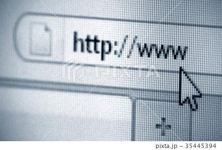 Internet address, computer screen  35445394
