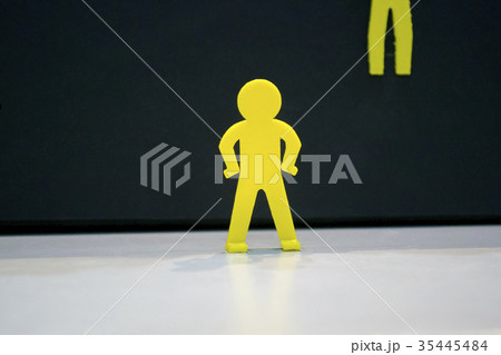 Small abstract object printed by 3d printer close Small abstract object printed by 3d printer close 35445484
