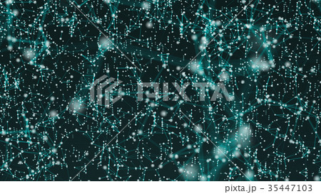 Abstract connection dots. Technology background 35447103