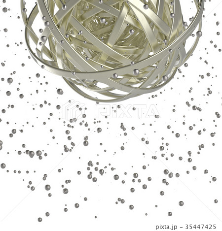 3d sphere of multicolored rings in cloud from 3d sphere of multicolored rings in cloud from 35447425