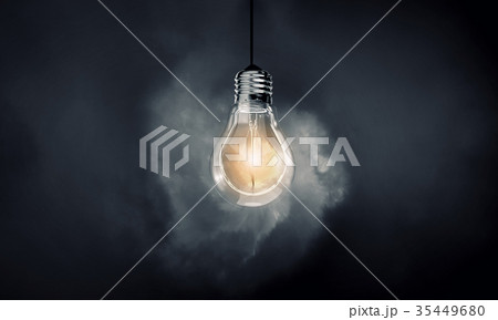 Hanging light bulb Hanging light bulb 35449680