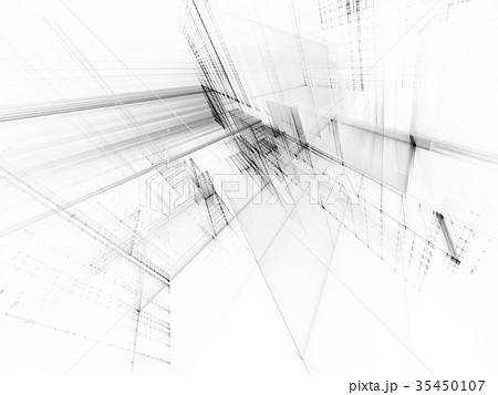 Abstract  black background element on white. 35450107