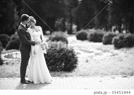 Wedding black and white photo poster Wedding black and white photo poster 35451944