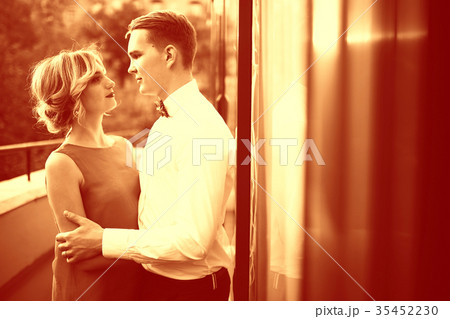Wedding, the bride and groom on the wedding day photosession Wedding, the bride and groom on the wedding day photosession 35452230