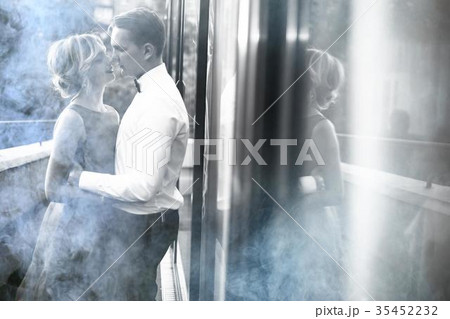 Young couple in love guy and girl Young couple in love guy and girl 35452232