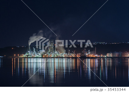 室蘭工場夜景 室蘭工場夜景 35453344