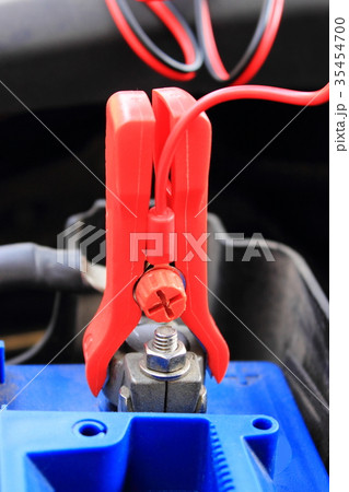 Car battery charging Car battery charging 35454700