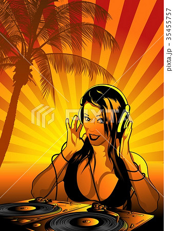 Girl DJ Wallpaper 35455757