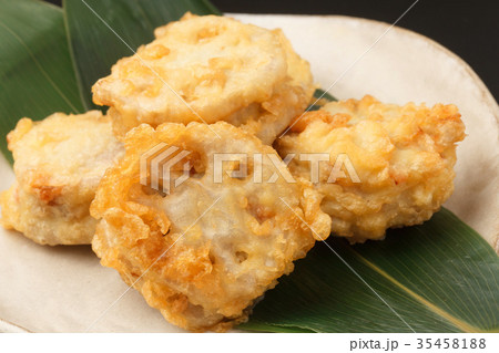 蓮根のはさみ揚げ 35458188