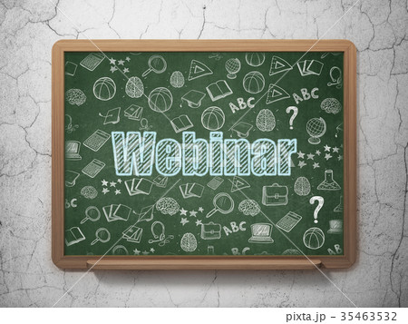 Learning concept: Webinar on School board Learning concept: Webinar on School board 35463532