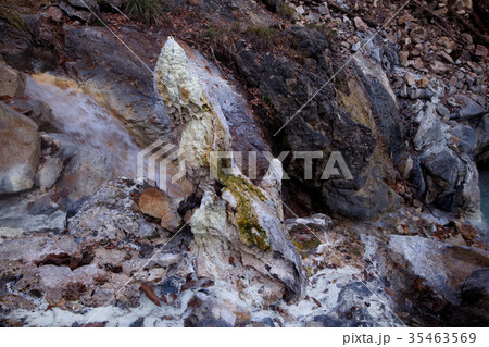 日光市 川俣 湯沢噴泉塔 日光市 川俣 湯沢噴泉塔 35463569