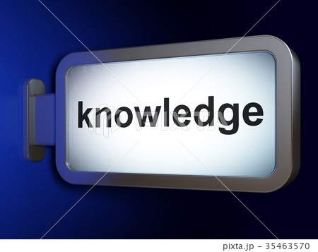Studying concept: Knowledge on billboard Studying concept: Knowledge on billboard 35463570