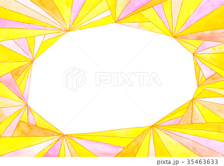 水彩テクスチャー　サイケデリック 35463633