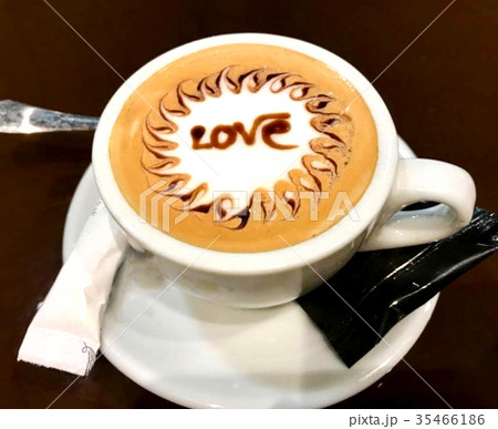 coffee cup with love 35466186