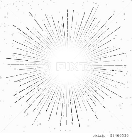 Vintage comic style hand drawn solar ray sunburst Vintage comic style hand drawn solar ray sunburst 35466536