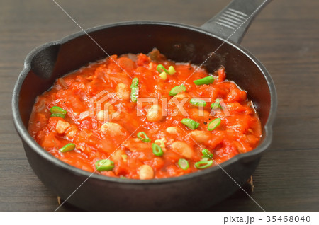 大豆のトマト煮込み 35468040