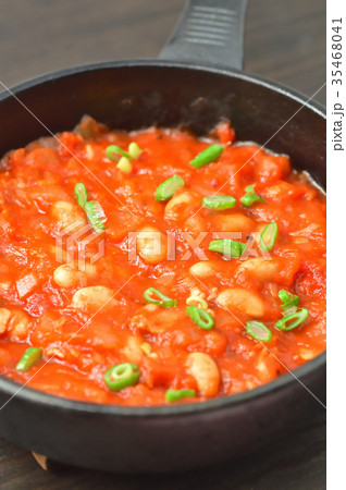 大豆のトマト煮込み 35468041