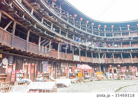 世界遺産 福建土楼 裕昌楼 中国・福建省南靖県 35469318
