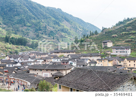 世界遺産 福建土楼 塔下村 中国・福建省南靖県 35469481