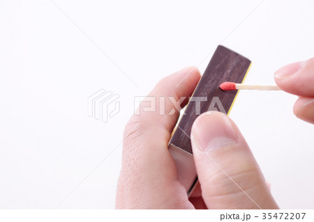 マッチ棒 着火 35472207