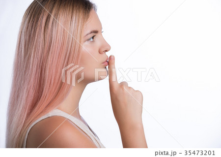 gesture for silence 35473201