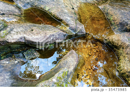 乳岩峡の映り込み 35473985