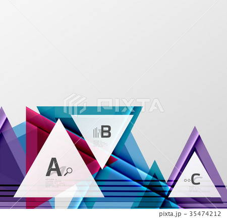 Colorful abstract shapes background Colorful abstract shapes background 35474212
